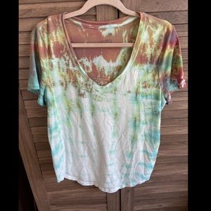 Tie dye tee shirt